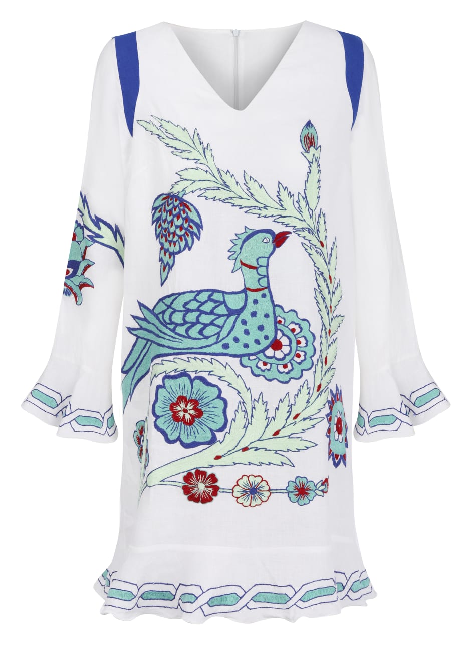 Long sleeve tunic “Peacock”